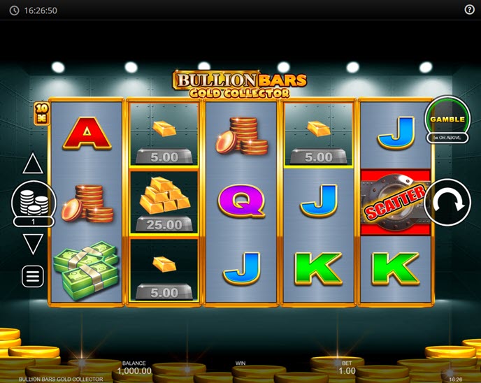 Bullion Bars Gold Collector