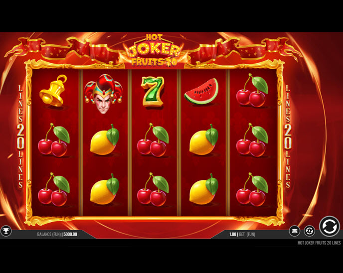 Hot Joker Fruits 20