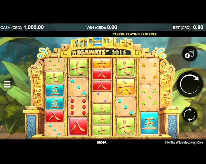 Into The Wilds Megaways Dice