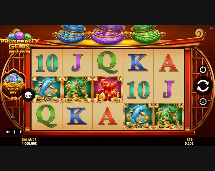 Prosperity Gems: Hold & Win