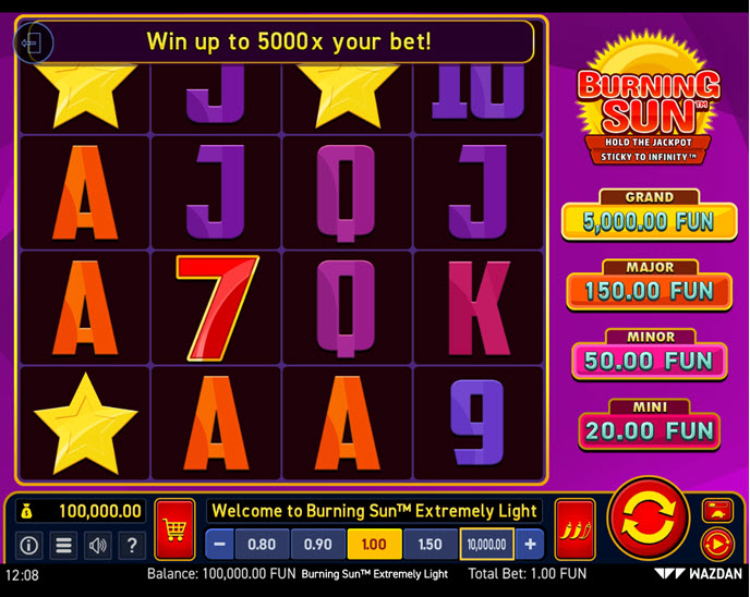 Burning Sun Extremely Light