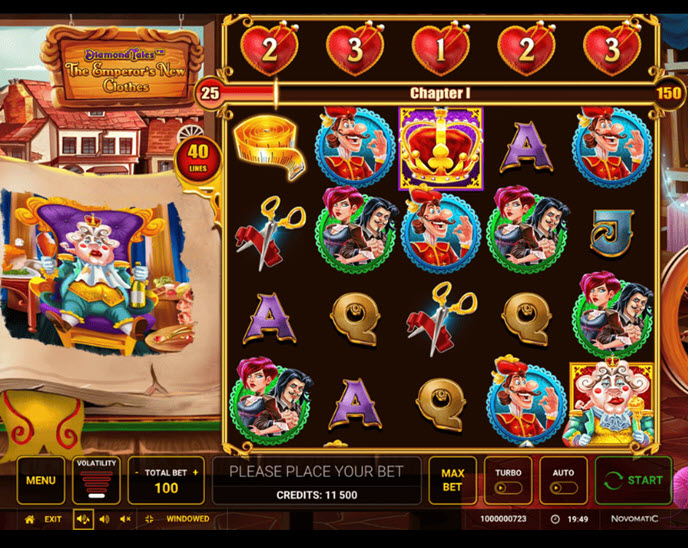 Diamond Tales: The Emperor’s New Clothes