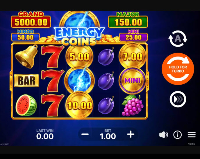 Energy Coins: Hold and Win
