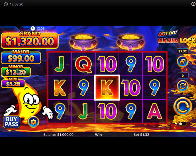 Hot Hot Blazing Lock