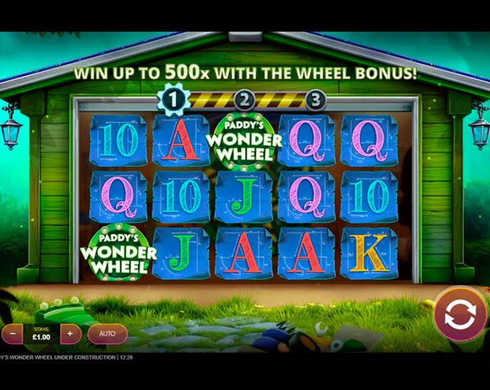 Paddy's Wonder Wheel: Under Construction