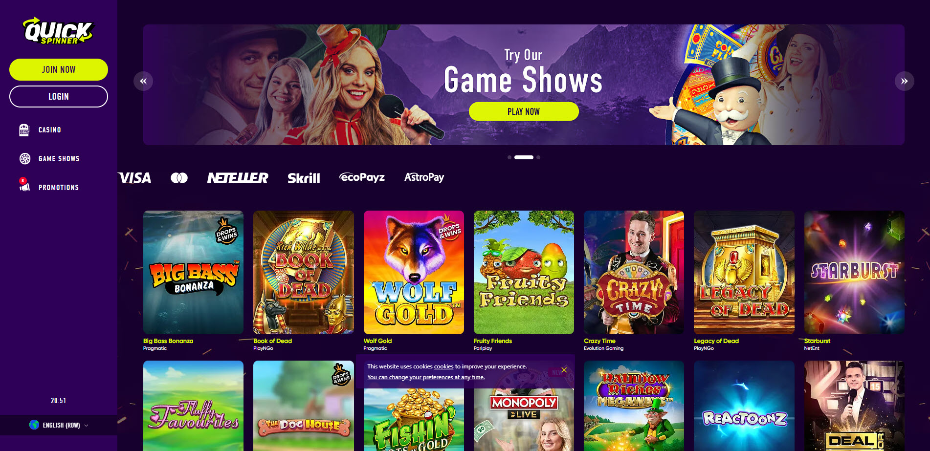 QuickSpinner Casino