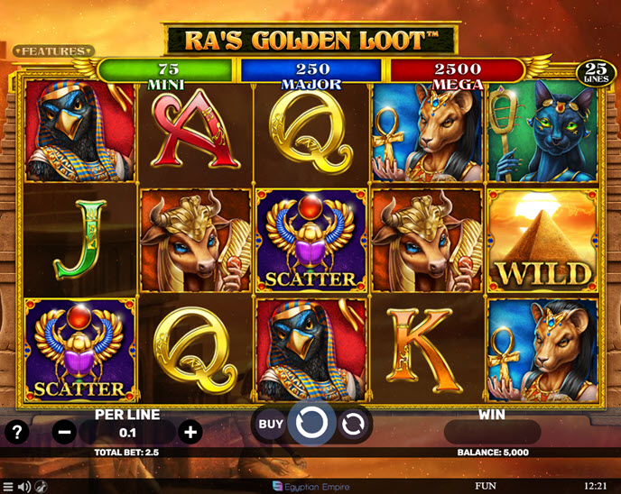 Ra's Golden Loot