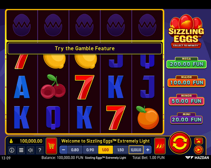 Sizzling Eggs Extremely Light