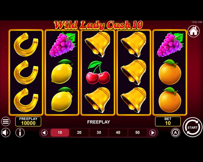 Wild Lady Cash 10