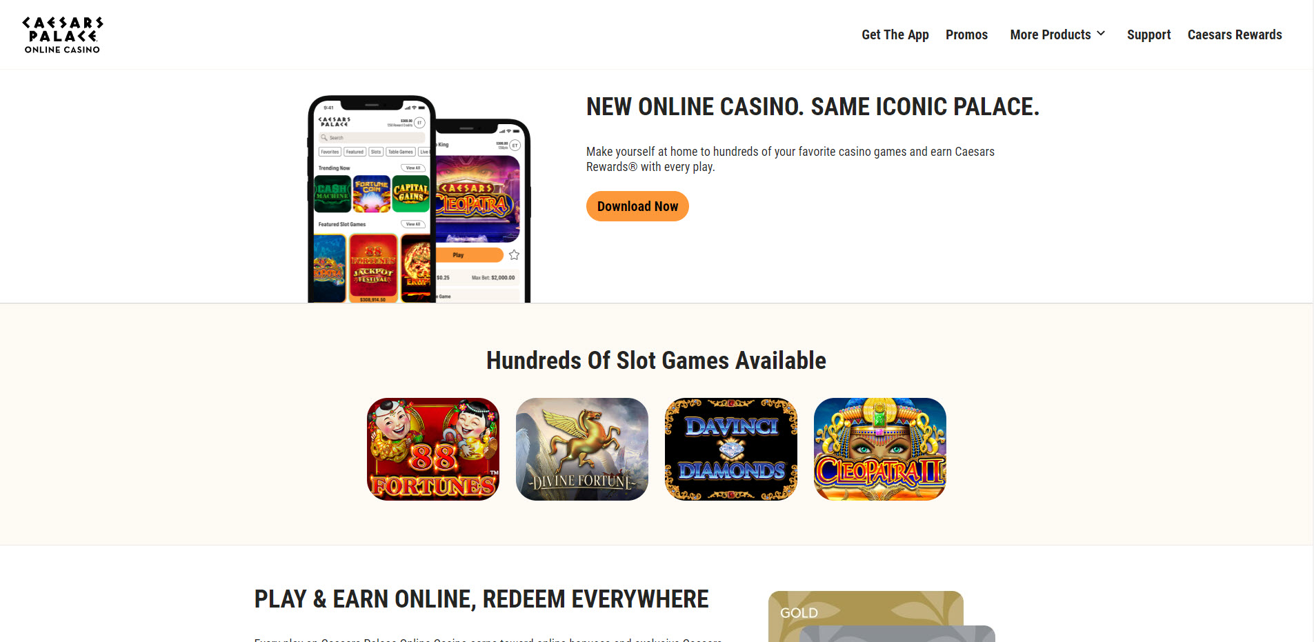 Caesars Palace Online Casino