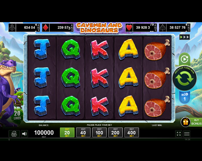 Cavemen and Dinosaurs