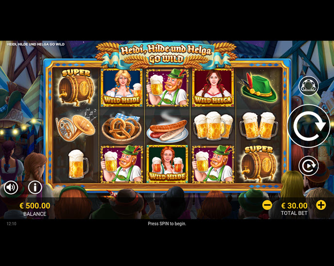 Heidi, Hilde, und Helga Go Wild