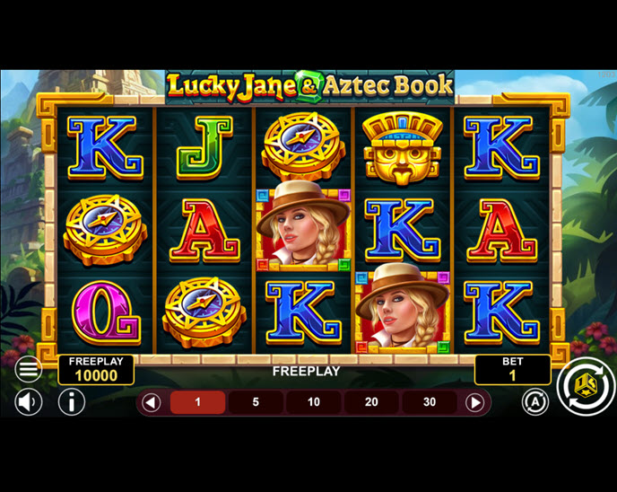 Lucky Jane and Aztec Book