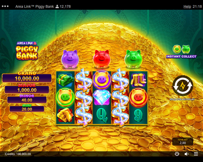 Area Link Piggy Bank