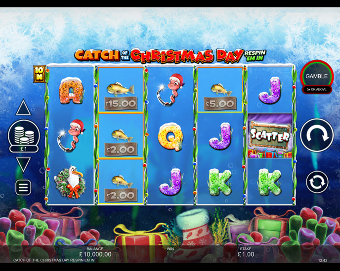 Catch of the Christmas Day Respin 'Em In