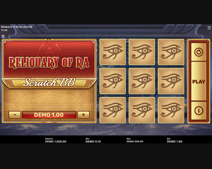 Reliquary of Ra Scratch