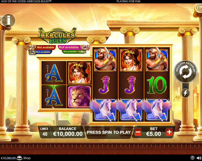 Triple Stop: Hercules Rules