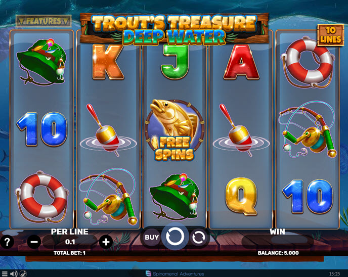 Trout's Treasure - Deep Water