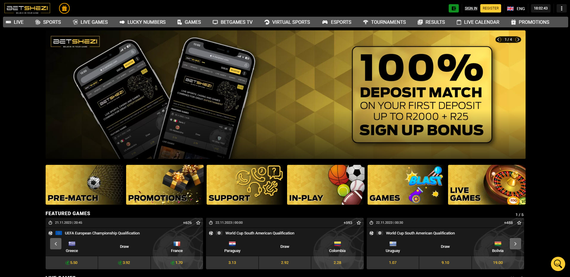 Betshezi Casino