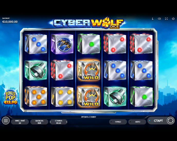 Cyber Wolf Dice