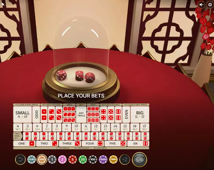 First Person Super Sic Bo