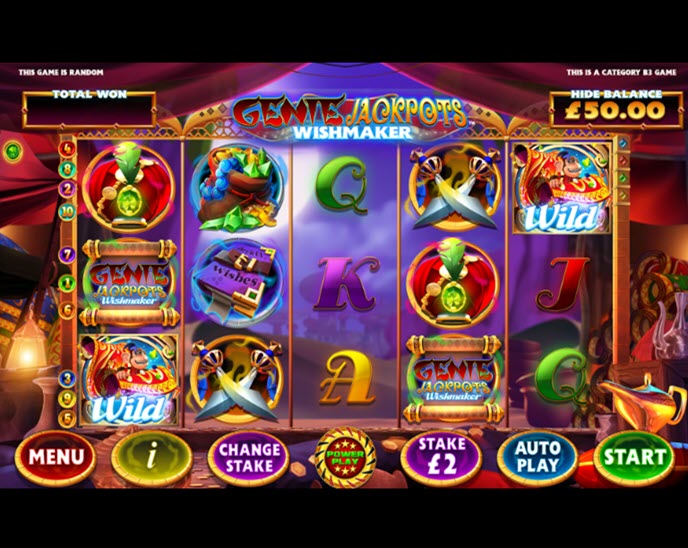 Genie Wishmaker The Magic Lamp