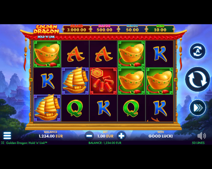 Golden Dragon Hold 'N' Link