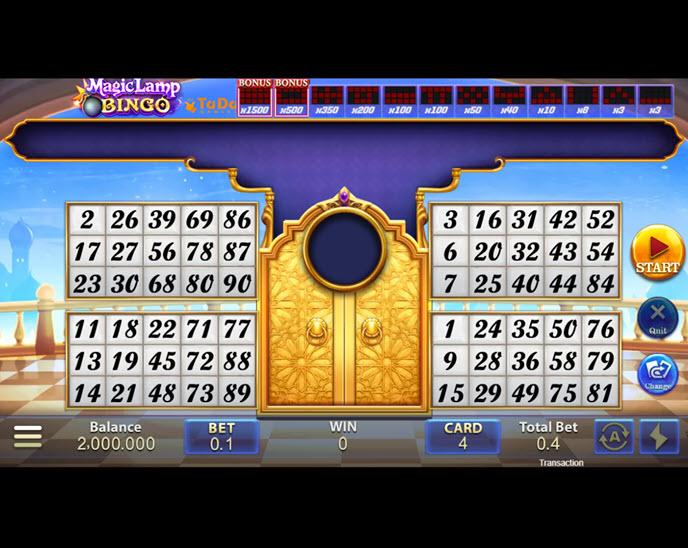 Magic Lamp Bingo