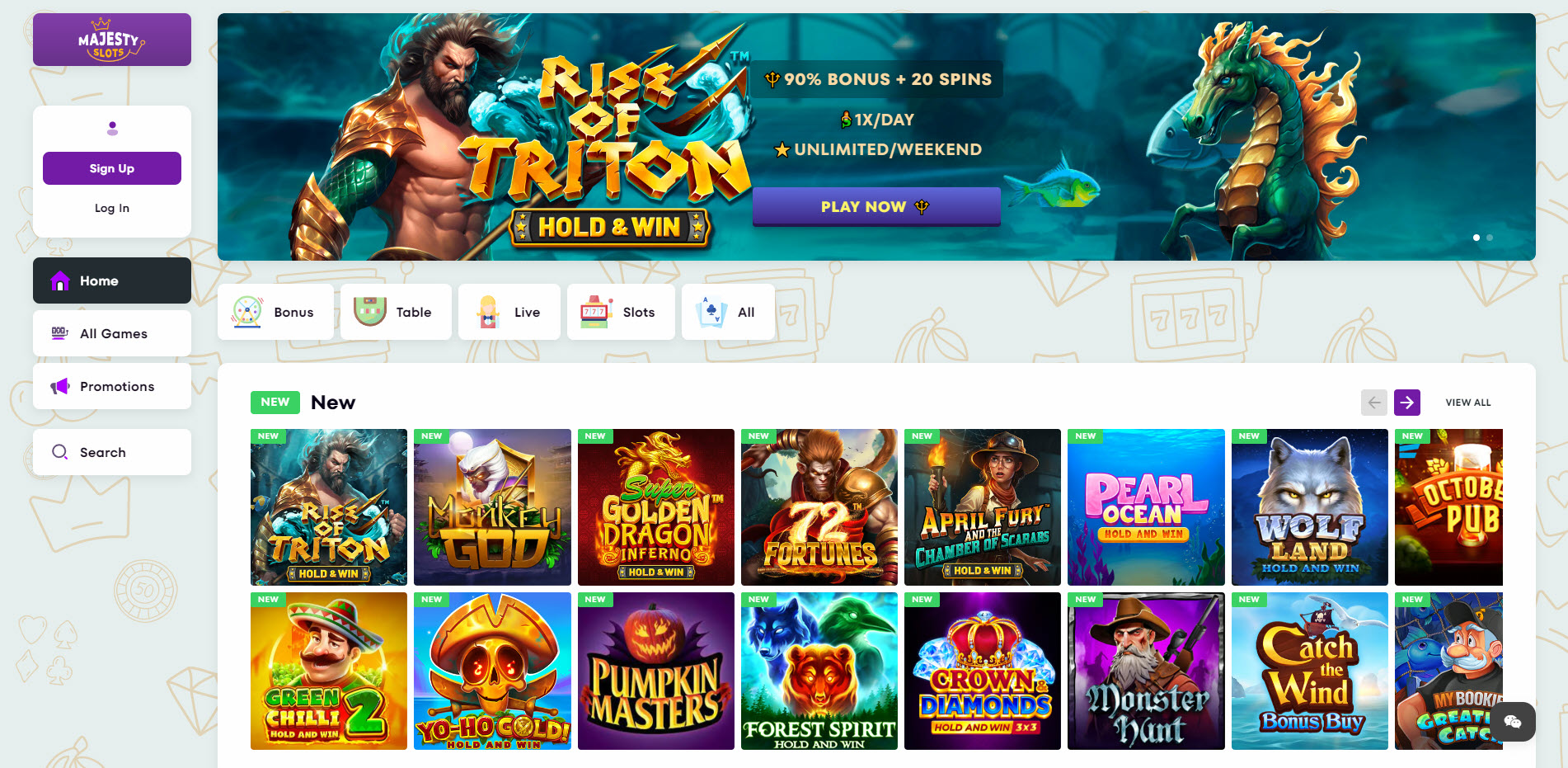 MajestySlots Casino