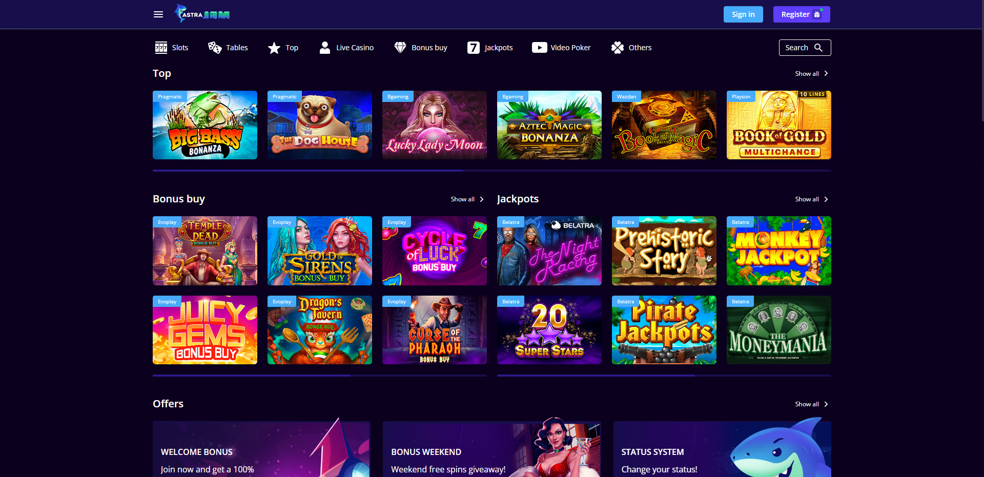 AstraJam Casino