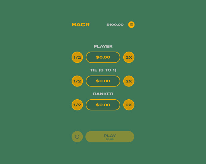 Baccarat (Orbital Gaming)