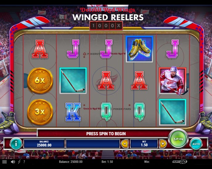 Detroit Red Wings Winged Reelers