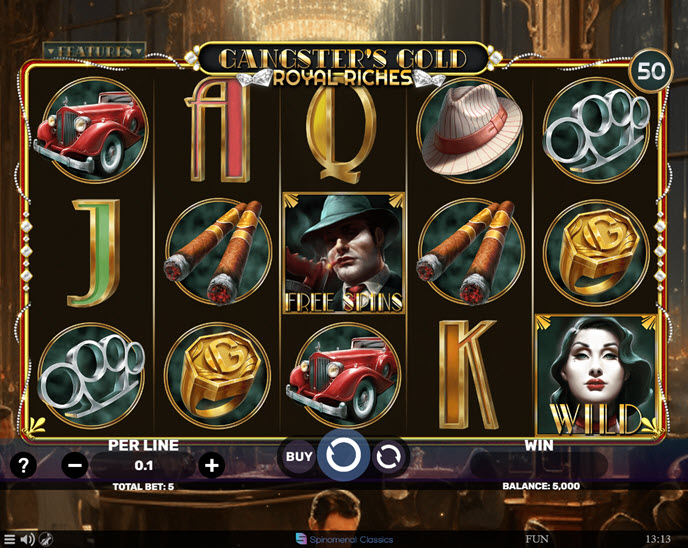 Gangster's Gold - Royal Riches