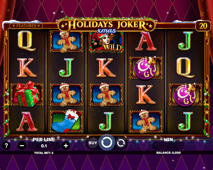 Holidays Joker — Xmas