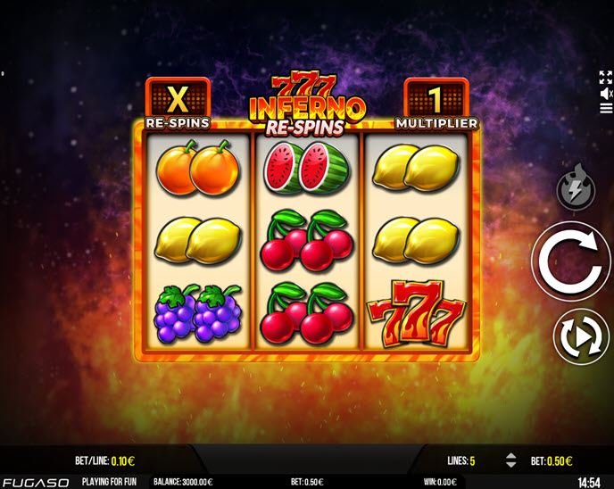 Inferno 777 Re-spins