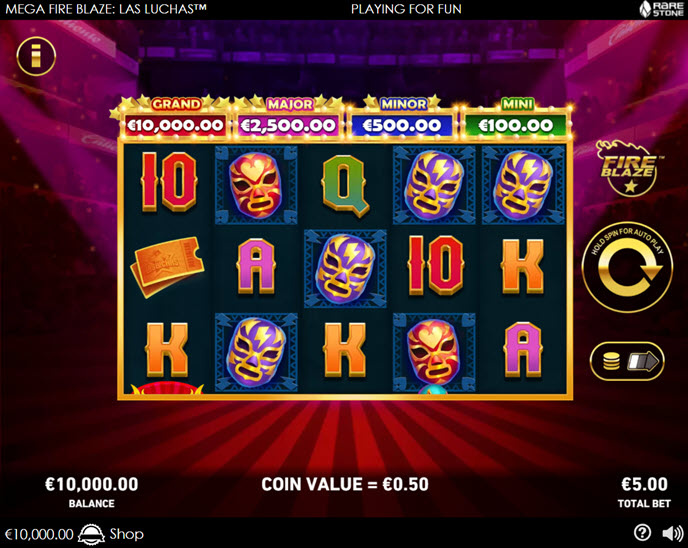 Mega Fire Blaze: Las Luchas