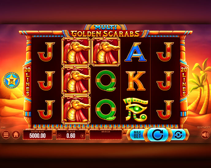 Multi Golden Scarabs