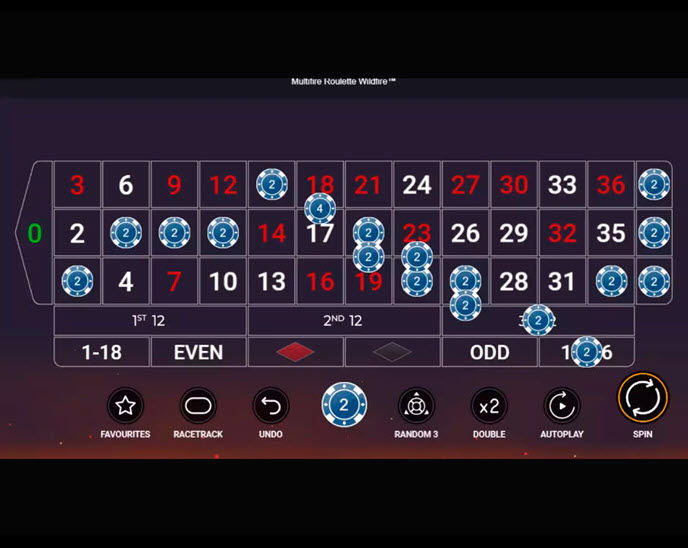 Multifire Roulette Wildfire