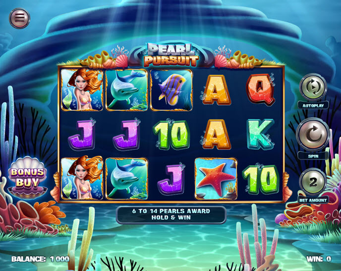 Pearl Pursuit Hold & Win