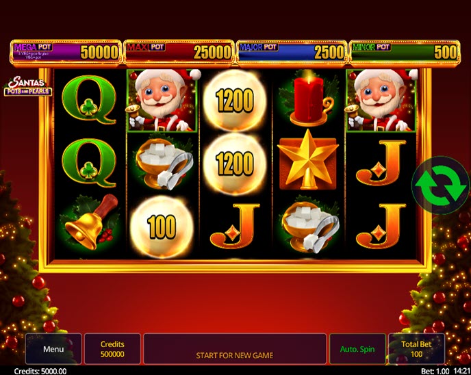 Santa's Pots and Pearls