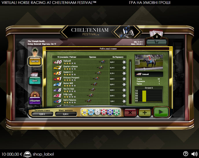 Virtual! Horse Racing at Cheltenham Festival