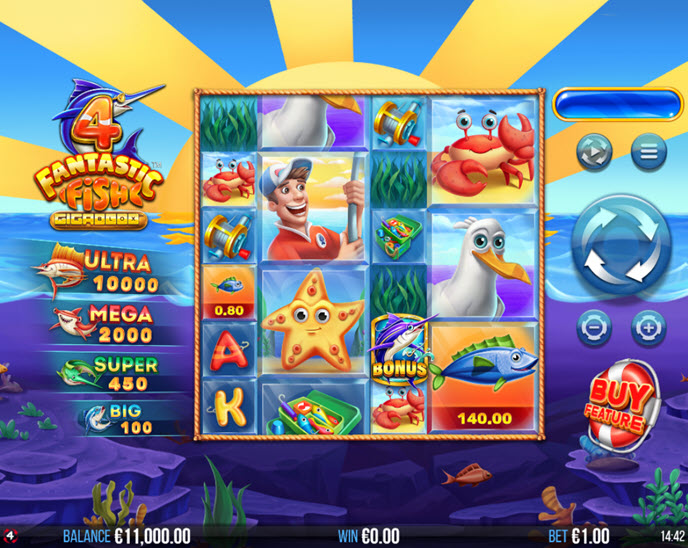 4 Fantastic Fish Gigablox