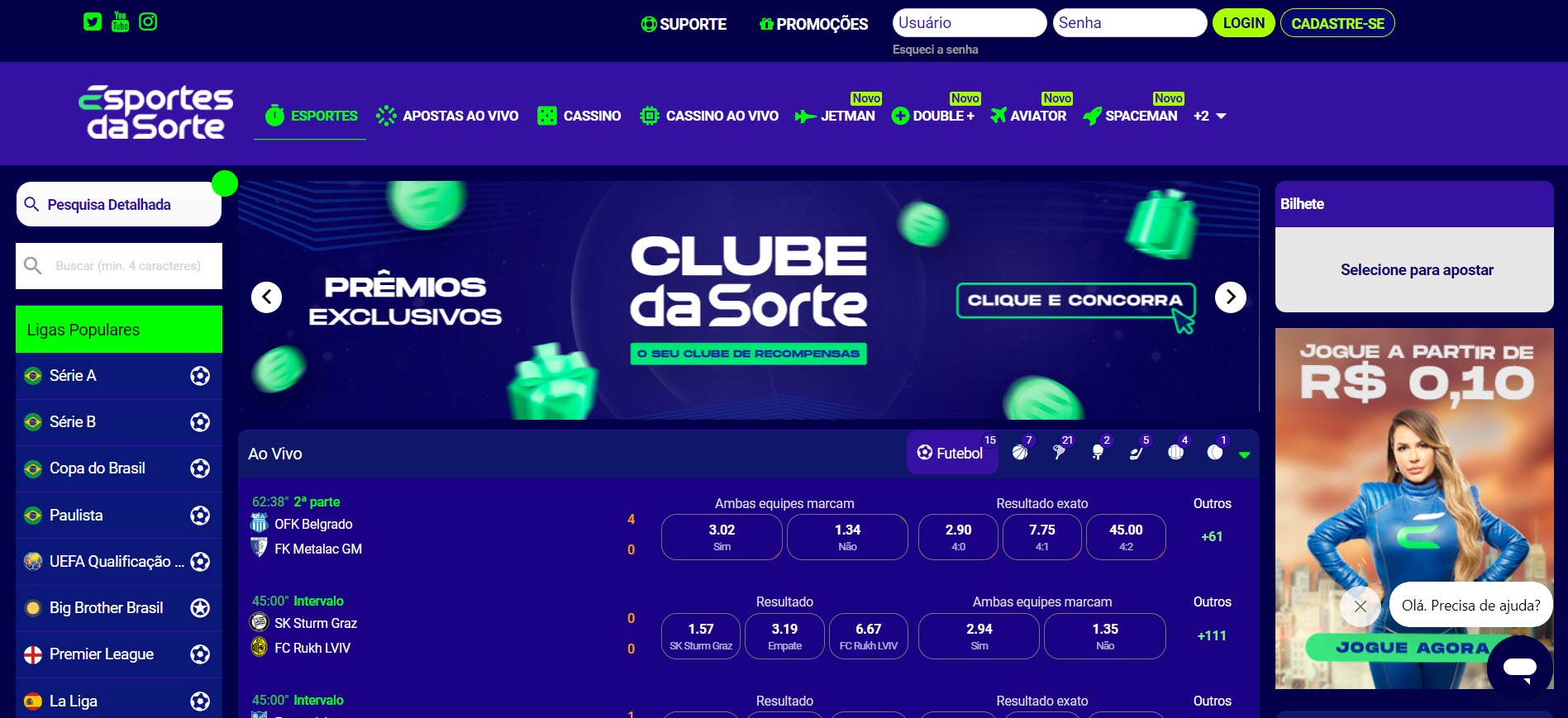 Esportes da Sorte Casino