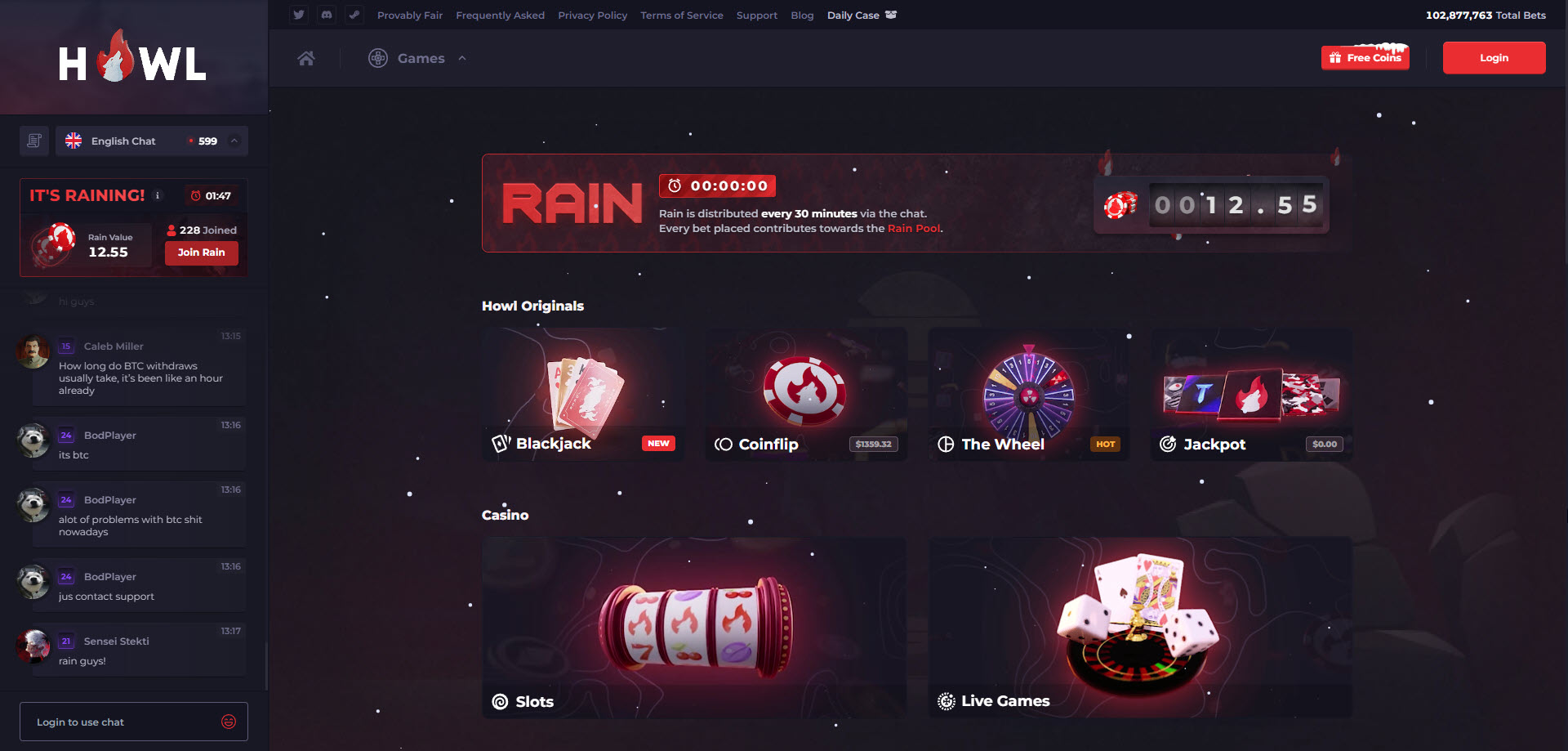 Howl Casino