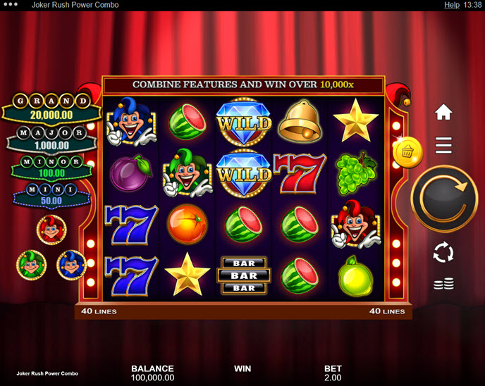 Joker Rush Power Combo