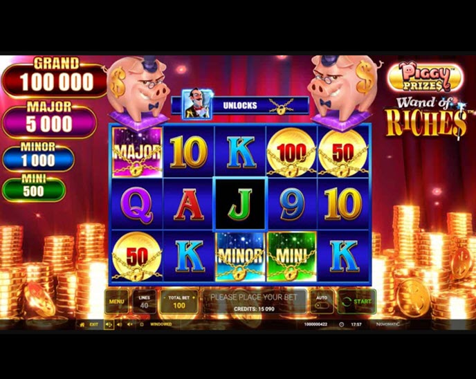 Piggy Prizes Wand of Riches