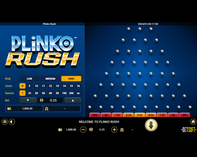 Plinko Rush