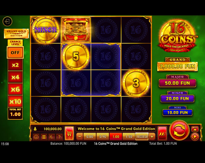 16 Coins Grand Gold Edition