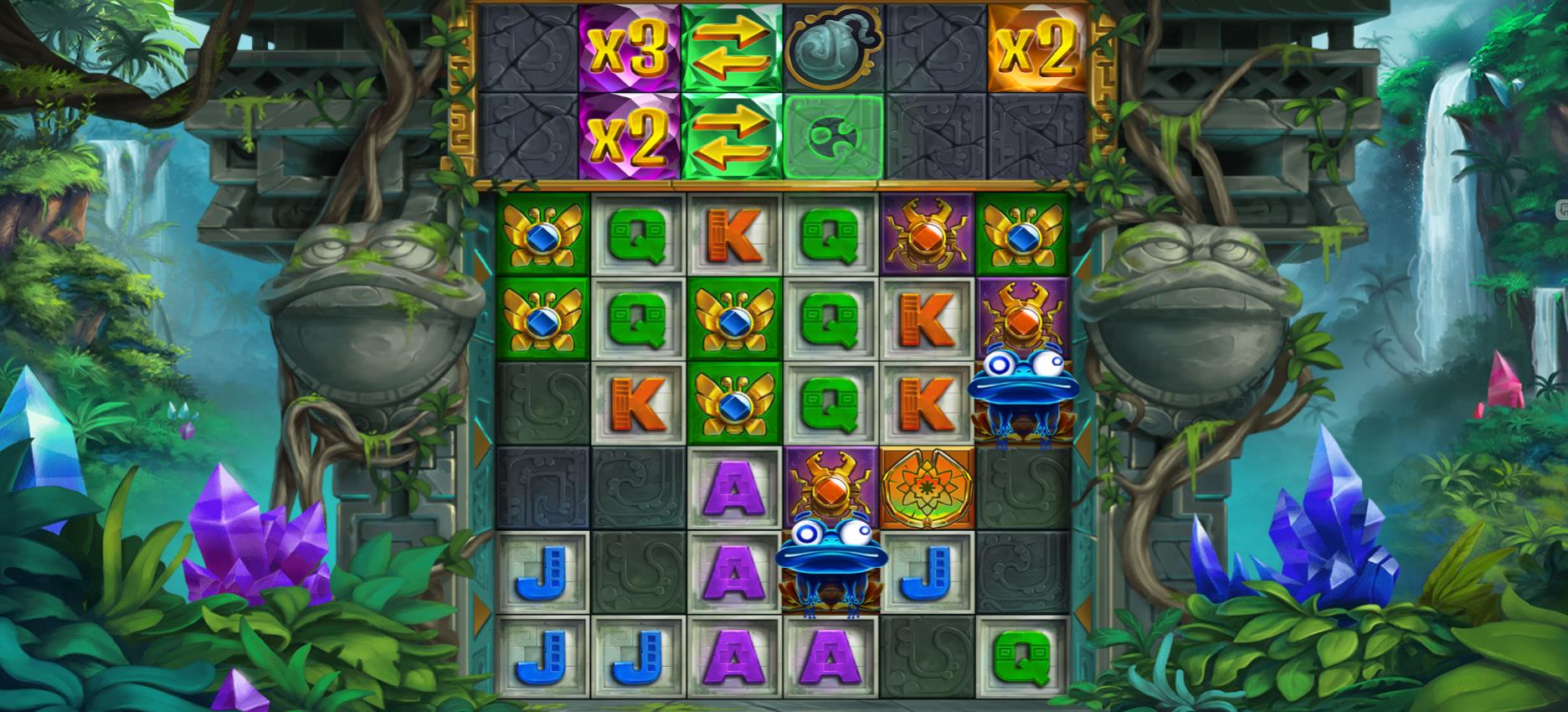 Скрын слота Frogblox
