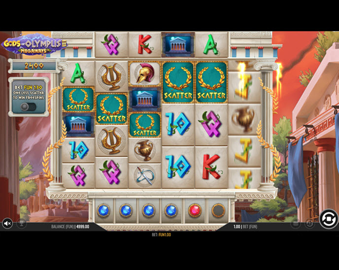 Gods of Olympus III Megaways